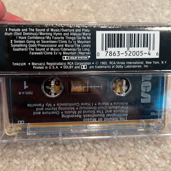 Original Soundtrack The Sound of Music Cassette Tape- opened, used - Picture 2 of 7